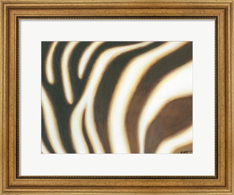 Framed Stripes II Print
