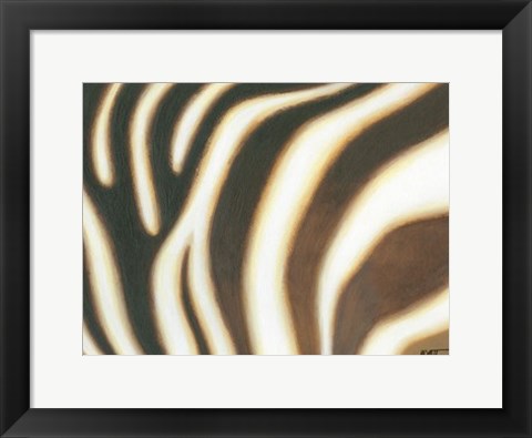 Framed Stripes II Print