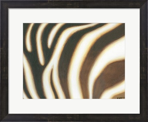 Framed Stripes II Print