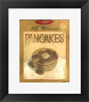 Framed Pancake Mix Print