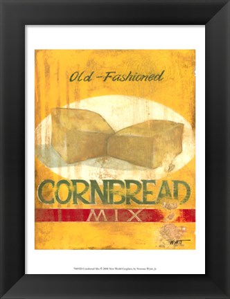 Framed Cornbread Mix Print