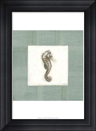 Framed Sea Breeze V Print