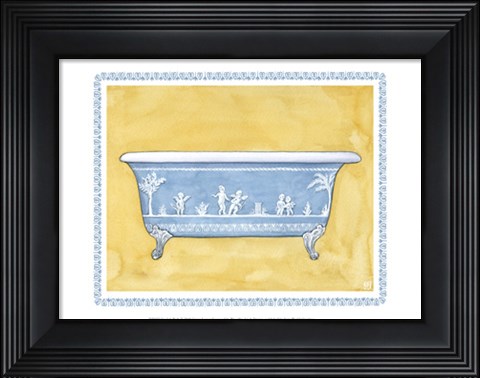Framed English Bath Print