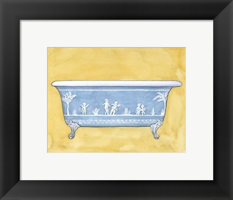 Framed English Bath Print