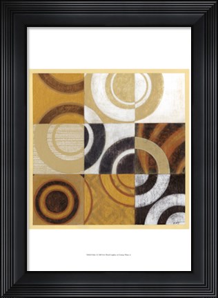 Framed Pulse I Print