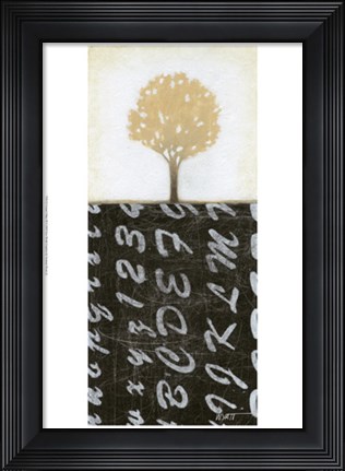 Framed Nature&#39;s Diary II Print