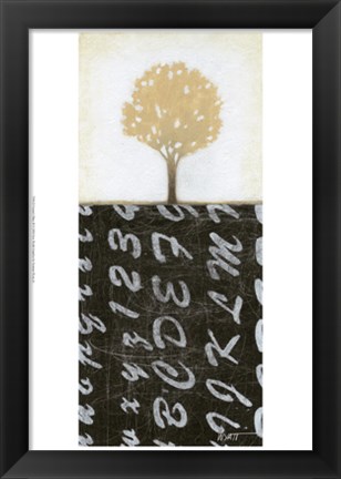Framed Nature&#39;s Diary II Print