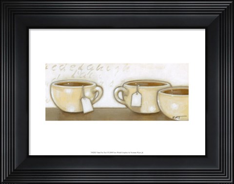 Framed Time for Tea I Print