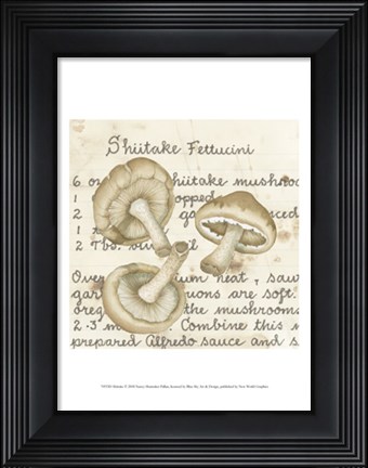 Framed Shiitake Print