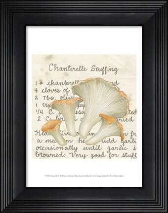Framed Chanterelle Print