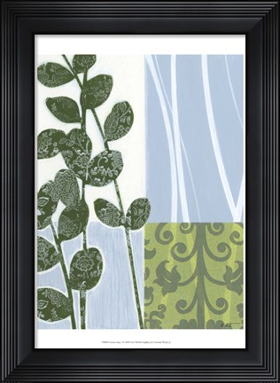 Framed Serene Sway I Print