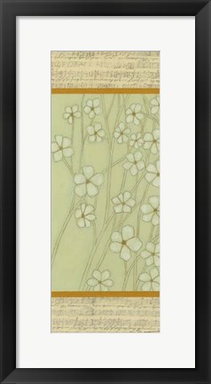 Framed Woodland Melody I Print