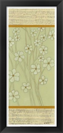 Framed Woodland Melody II Print