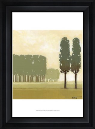 Framed Moss Grove II Print
