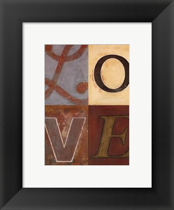 Framed Love Mini Print
