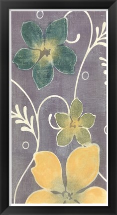 Framed Tropical Whimsy I Print