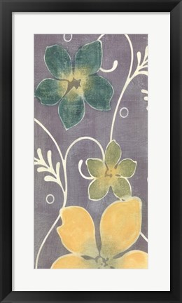Framed Tropical Whimsy I Print