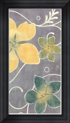 Framed Tropical Whimsy II Print