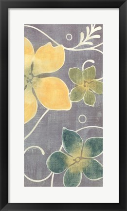 Framed Tropical Whimsy II Print