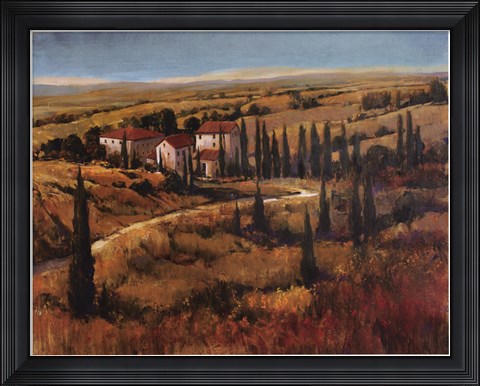 Framed Tuscany II Print