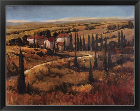 Framed Tuscany II Print