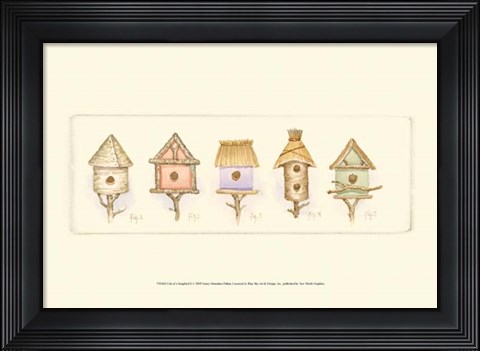 Framed Life of a Songbird II Print