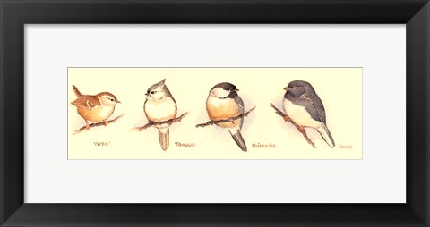 Framed Life of a Songbird III Print