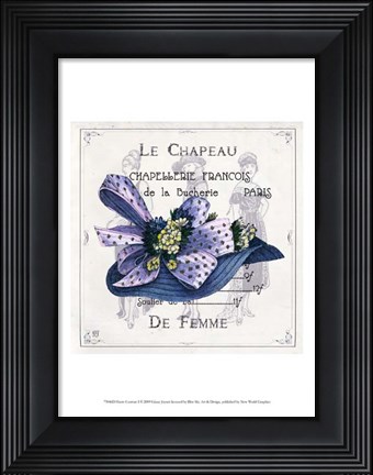 Framed Haute Couture I Print