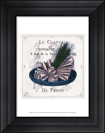 Framed Haute Couture II Print