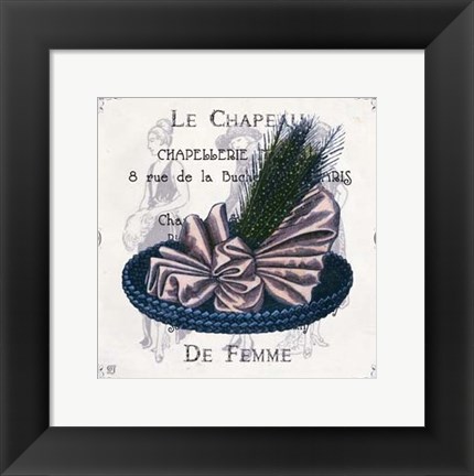 Framed Haute Couture II Print