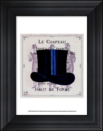 Framed Haute Couture V Print