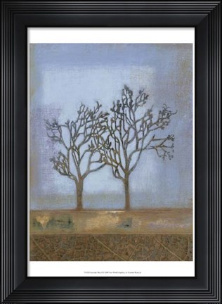 Framed Lavender Blue II Print