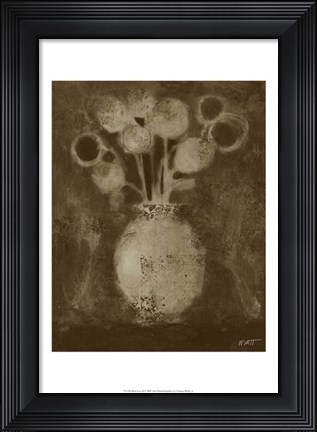 Framed Black Lace II Print