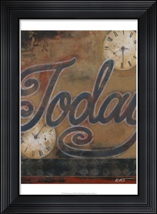 Framed Today Inspires Print