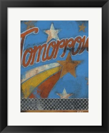 Framed Tomorrow Inspires Print