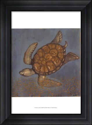 Framed Sea Turtle II Print