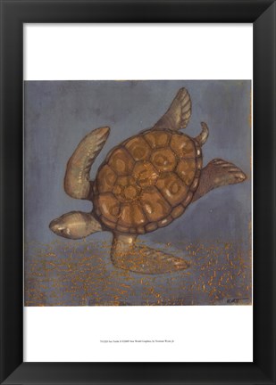 Framed Sea Turtle II Print