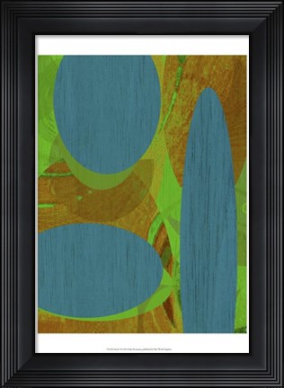 Framed Earth I Print