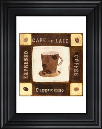 Framed Cafe Mocha II Print