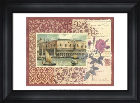 Framed Victorian Travel II Print