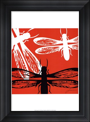 Framed Pop Fly IV Print