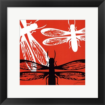 Framed Pop Fly IV Print