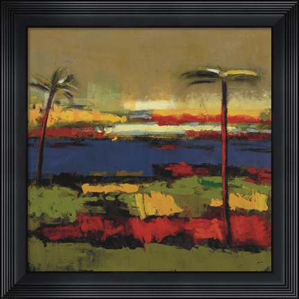 Framed Gold Coast II Print