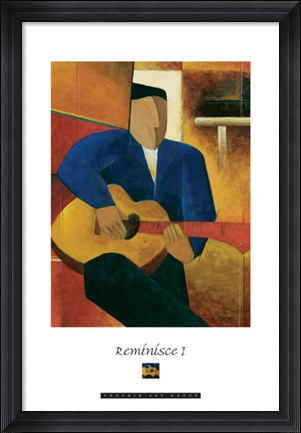 Framed Reminisce I Print