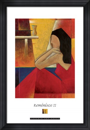 Framed Reminisce II Print