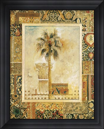 Framed Palmas II Print