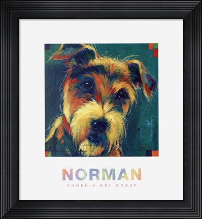 Framed Norman Print