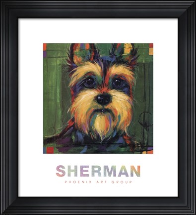 Framed Sherman Print