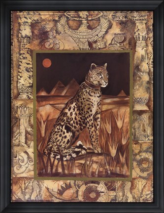 Framed Egyptian Splendor I Print