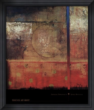 Framed Shining Through I Print